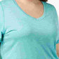 Ideology Women's Plus Size Striped T-Shirt Blue Size 2X