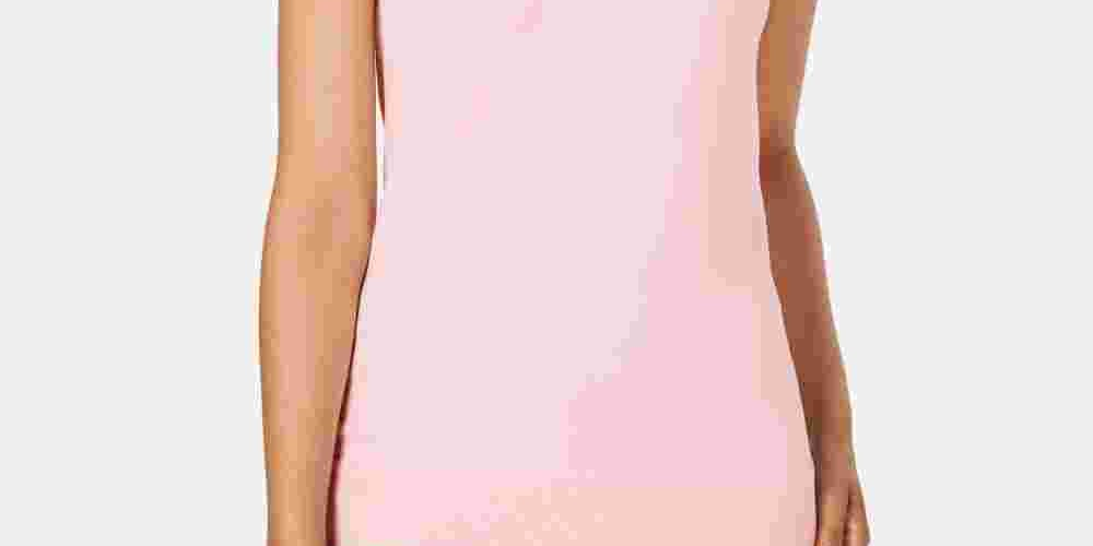 Charter Club Women's Sleeveless Crew Neck Sweater Pink Size Medium