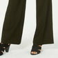 Style & Co Women's Stretch Wide-Leg Pants Dark Green Size 6 T/L