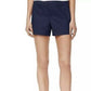Maison Jules Women's Flat Front Chino Shorts Navy Size 12