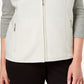 Karen Scott Women's Plus Size Zip-Front Vest White Size 3X
