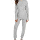 Ideology Women's Mushy-Knit Full Length Joggers Gray Size X-Small