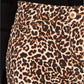 INC International Concepts Women's Incessential Leopard Skinny Jeans Gray Size 4