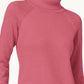 Karen Scott Women's Cotton Turtleneck Sweater Pink Size Petite Small