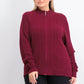 Karen Scott Women's Plus Size Cable Knit Cardigan Sweater Red Size 3X