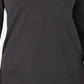 Karen Scott Women's Cotton Zip Neck Sweater Charcoal Size Medium