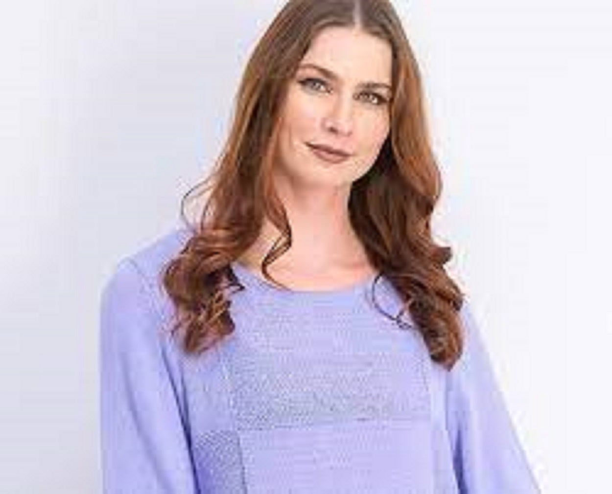 Karen Scott Women's Patchwork-Stitch Pullover Sweater Bright Blue Size Medium