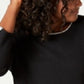 Karen Scott Women's Cotton Sweater Black Size XX-Large