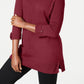 Karen Scott Women's Cotton Sweater Red Size Small