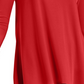 Alfani Women's High Low Tunic Red Size Small