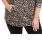 Ideology Women's Plus Size Printed Round-Hem Hoodie Beigekhaki Size 1X