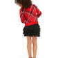 Charter Club Little Girls Plaid Family Sweater Red Size 6