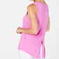 Ideology Women's Tie-Back Tank Top Purple Size X-Large