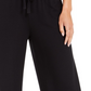 Style & Co Women's Wide Leg Tie Waist Pants Black Size X-Small
