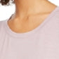 Ideology Women's Mesh-Trimmed T-Shirt Purple Size Small