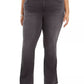 Style & Co Women's Plus Bootcut Jeans Black Size 22W