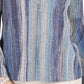 Style & Co Women's Striped Bell Sleeve Top Purple Size Small