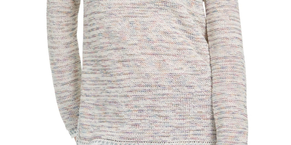 Style & Co Women's Crochet Trim Tunic Pink Size X-Small
