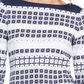 Charter Club Women's Supima Cotton Star Striped Top  Blue Size X-Small