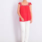 Style & Co Women's Embroidered Flutter-Strap Tank Top Dark Red Size XX Large