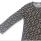 Style & Co Women's Printed Henley Shirt Black Size X-Small