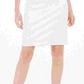 Kasper Women's Textured Zippered Sleeveless Jewel Neck Dress White Size 10