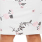 Kasper Women's Plus Size Embroidered Floral Skirt Pink Size Small