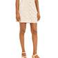 Bar III Women's Faux Suede Button Front Mini Skirt Size 16