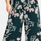City Chic Women's Plus Fresh Field Jumpsuit Green Size 24W