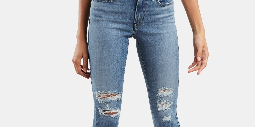 Levi's Women's 711 Skinny Ankle Jeans Blue Size 34