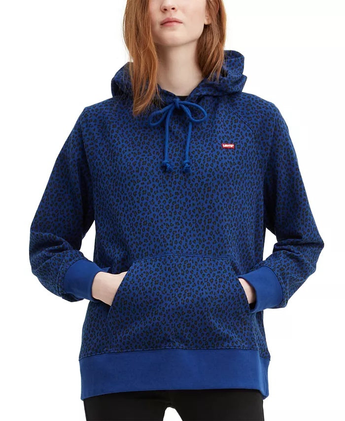 Levi's Women's Animal Print Logo Hoodie Assorted Size Small