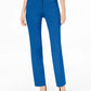 JM Collection Women's Petite Tummy-Control Curvy Fit Pants, Petite and Petite Short Blue Size 16X3