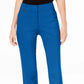 JM Collection Women's Petite Tummy-Control Curvy Fit Pants, Petite and Petite Short Blue Size 16X3