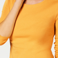 Charter Club Women's Pima Cotton Long Sleeve Top Gold Size X-Small