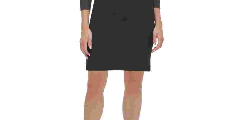 Tommy Hilfiger Women's Embellished Long Sleeve Open Cardigan Straight Leg Top Grey Size X-Large