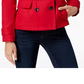 Celebrity Pink Juniors' Double-Breasted Hooded Peacoat Red Size Small