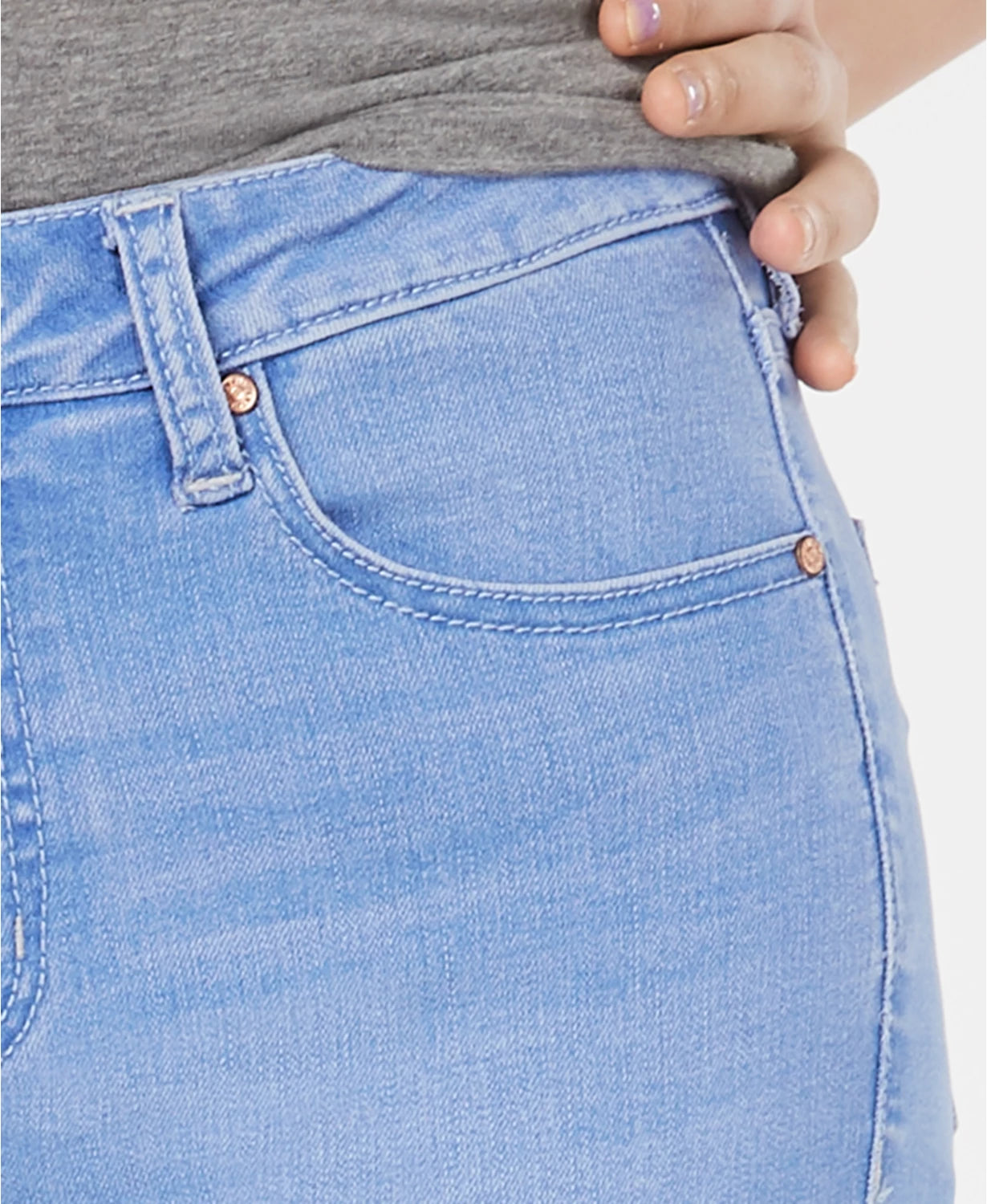 Celebrity Pink Junior's Skinny Ankle Jeans Blue Size 1