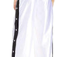 Nike Women's Sportswear Glam Dunk Snap Pants White Size Large