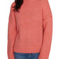 Sanctuary Women's Telluride Sweater Winter Coral Orange Size X-Large