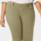 Celebrity Pink Women's Skinny Ankle Jeans Green Size Petite Small