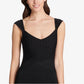 Guess Women's Sweetheart Bandage Bodycon Dress Black Size 16