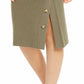 Hippie Rose Juniors' Button Sweater Skirt Green Size X-Small