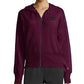 Champion Women's Heritage Herringbone Zip Hoodie Purple Size Small