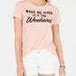 Hybrid Junior's Weekend Graphic T-Shirt Orange Size Small
