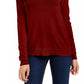 Planet Gold Juniors' Crewneck Sweater Red Size Large