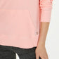 Calvin Klein Women's Performance High-Low Hoodie Orange Size Small
