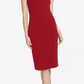Rachel Roy Women's Halter Sheath Dress Red Size Small