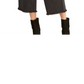 Rachel Roy Women's Cropped Paperbag Pants Black Size 10