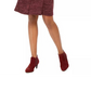 कनेक्टेड वुमन की गोल गले वाली ए-लाइन ड्रेस, बैंगनी रंग, साइज़ 10