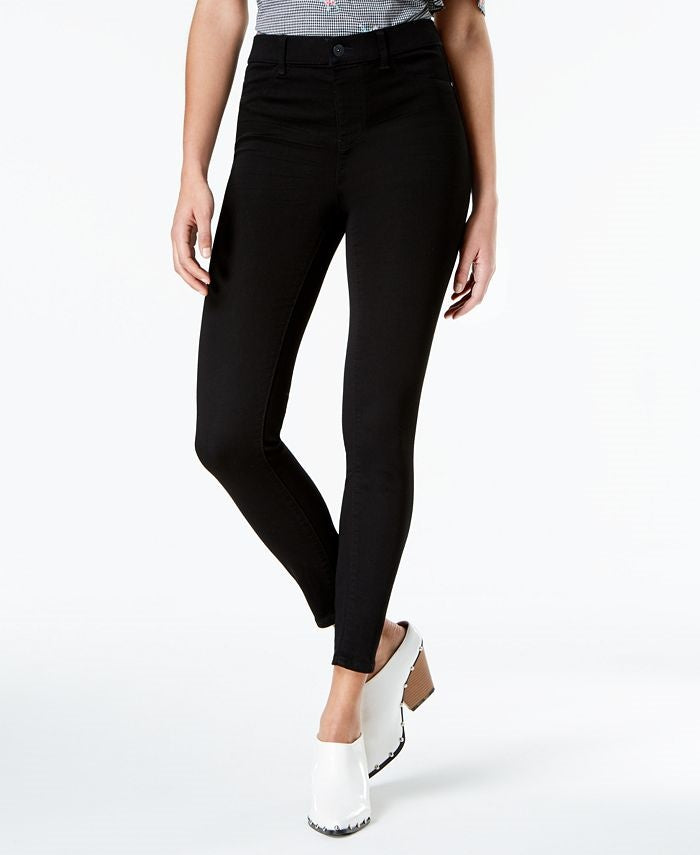 Vanilla Star Juniors' Super High-Rise Jeggings Black Size 3